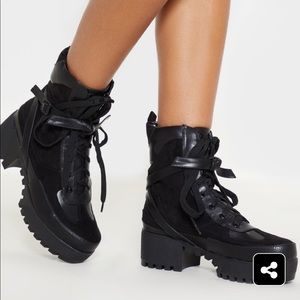 Black Biker Boots